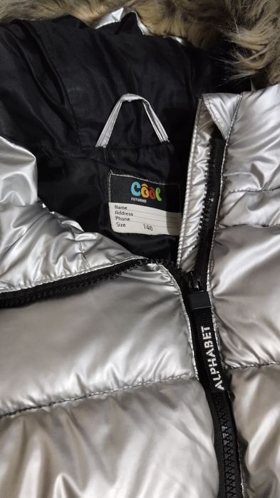 Зимний пуховик для девочки