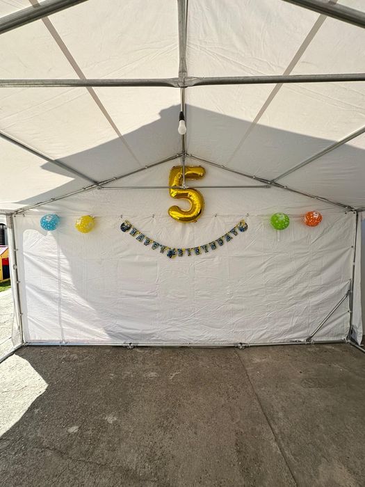 Închiriez cort echipat complet