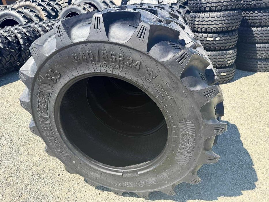 340/85r24 cauciucuri de tractor fata radiale protectie la janta tubeless merg fara camera 13.6R24 13.6-24 deutz same fiat landini solis yanmar zetor