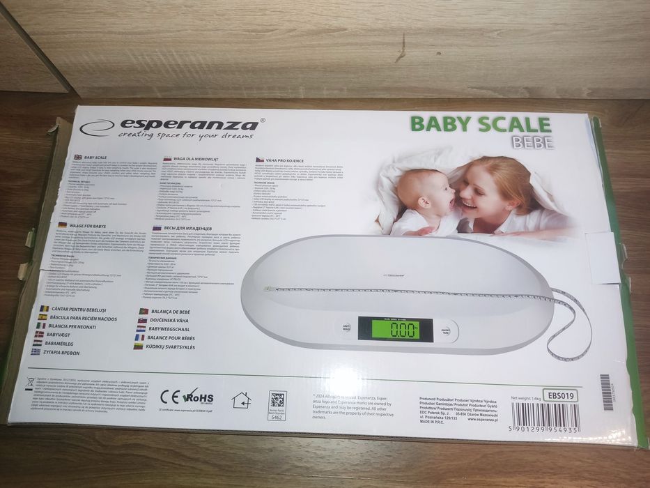 Везна за претегляне на бебе