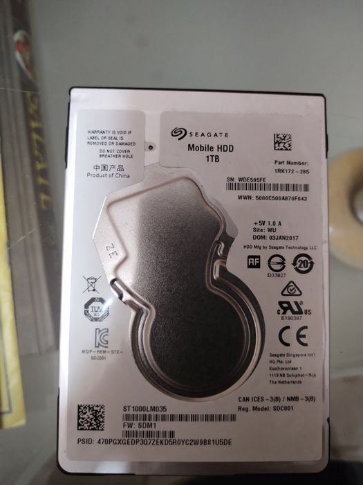 Mobile HDD 1TB Laptop