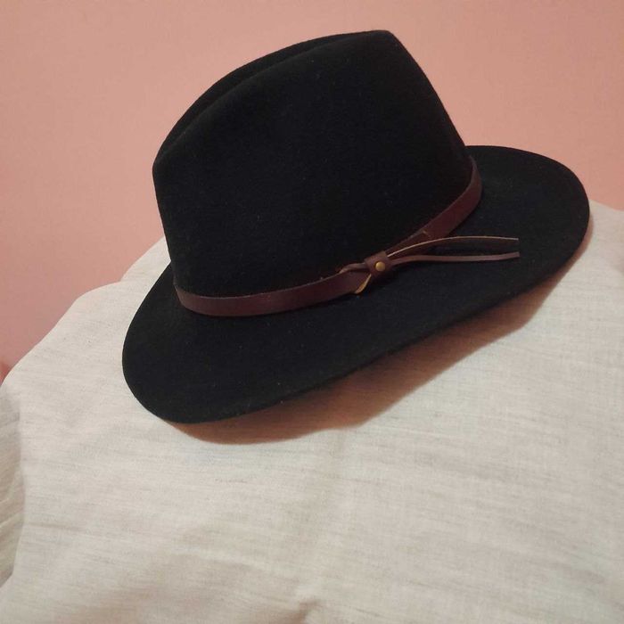 Винтажная фетровая ковбойская шляпа 61-62 р / Made in America