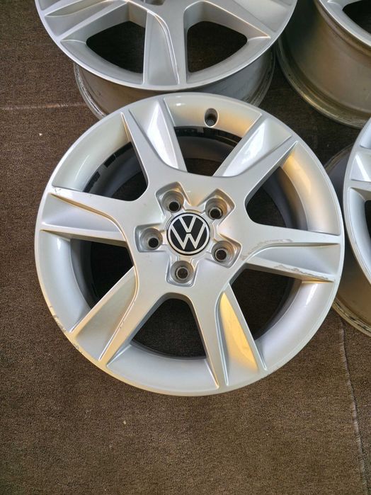 4 Jante Aliaj 5x112 16'' OE Skoda Octavia Superb Karoq YETI / VW Golf Sharan Passat Tiguan Touran Caddy T-ROC