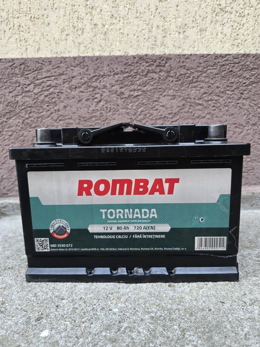 Baterie Rombat Tornada 12V 80Ah 720 A(EN)