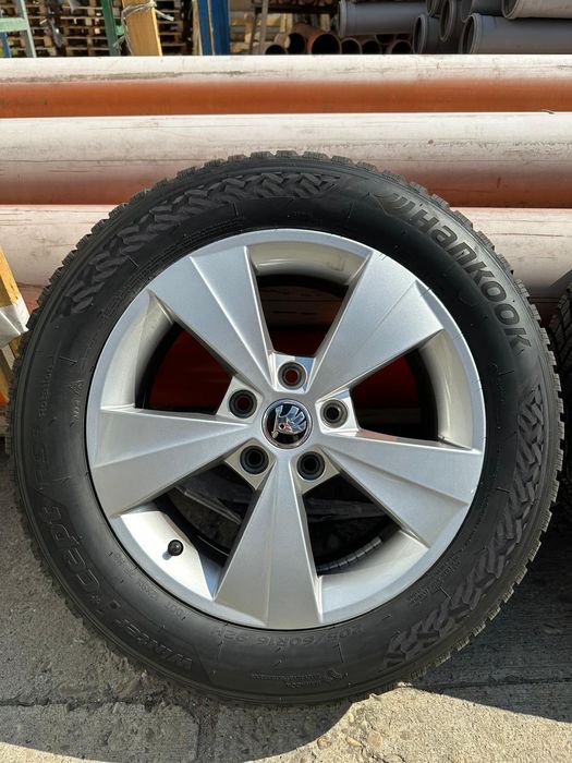 Jante aliaj 16" - Matone (Argintiu) - Originale Skoda Octavia IV