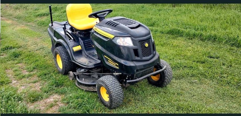Tractoras tuns gazon ca nou