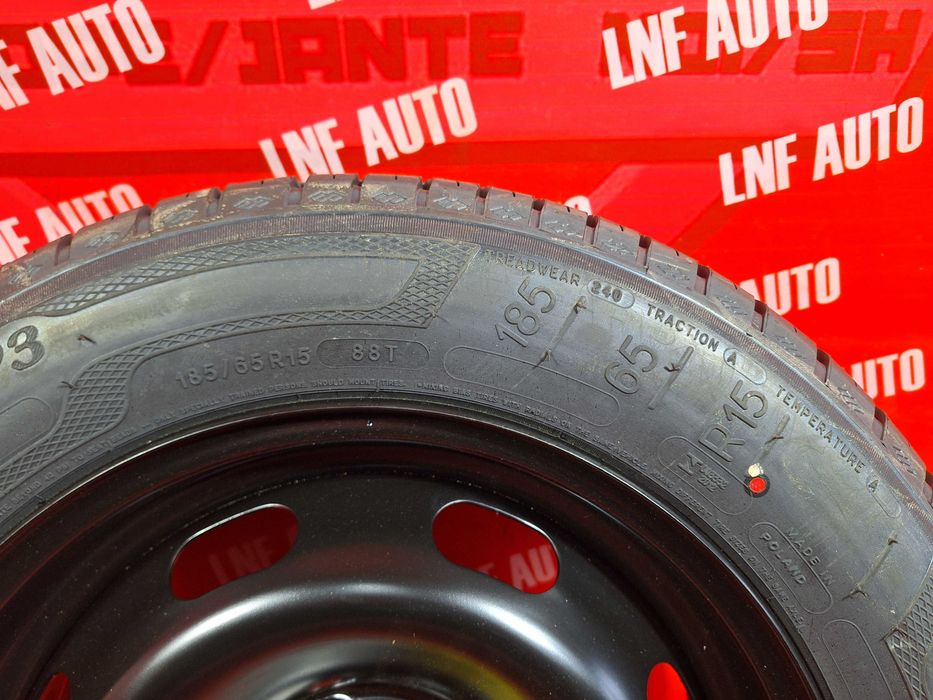 Roata Rezerva - 4x108 15'' 185/65/15 - OEM Peugeot / Citroen - NOUA