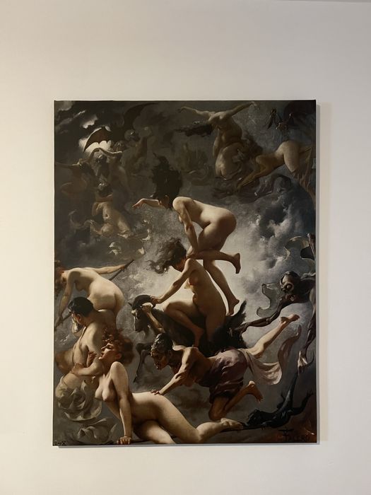 Tablou Walpurgisnacht / Noaptea vrajitoarelor Ricardo Falero