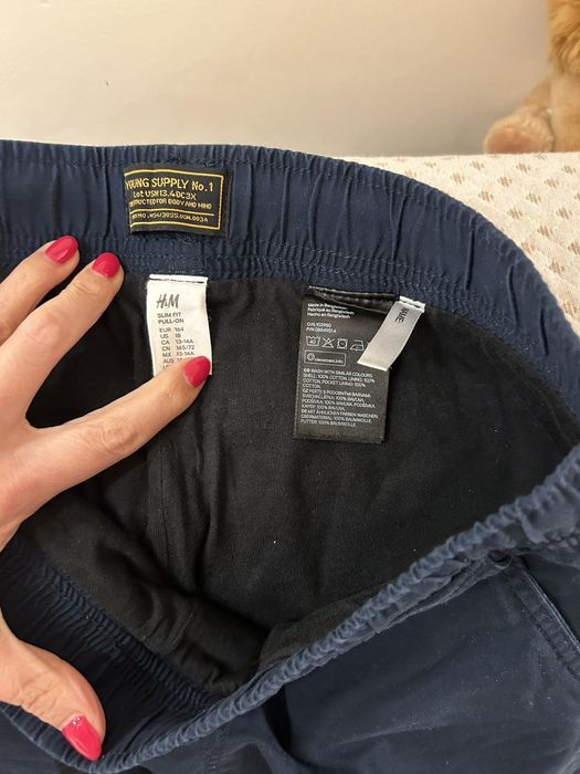 Памучни панталони Zara, Mango, H&M 164 см.