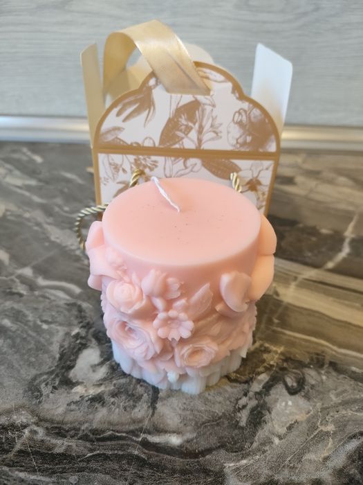 Ароматизирани свещи от натурален соев восък