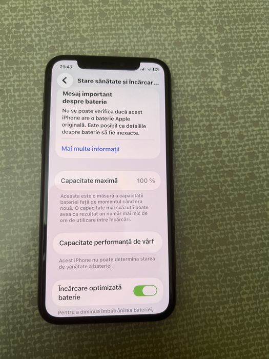 Iphone 11 PRO-256GB-baterie 100%