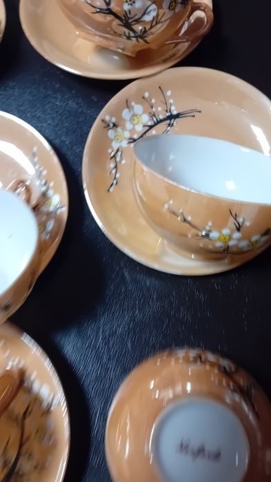 Сервиз  японски костен  порцелан