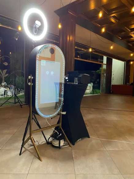 Cabina foto/Photo booth/Platforma 360° video booth/Fum greu