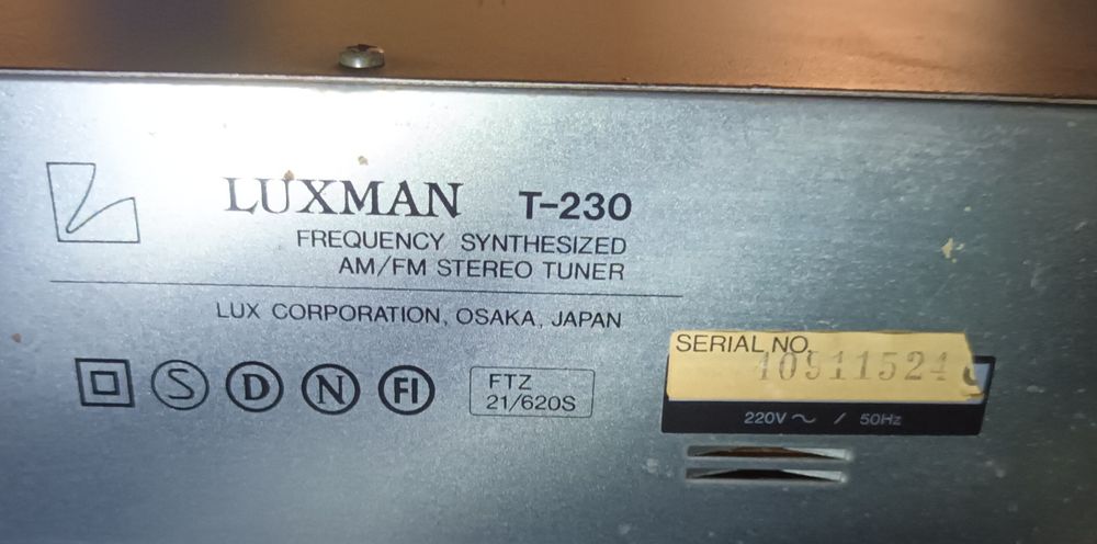 Vand Tuner Luxman T 230
