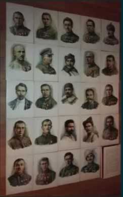 Открытки "Советские военачальники - герои гражданской войны"