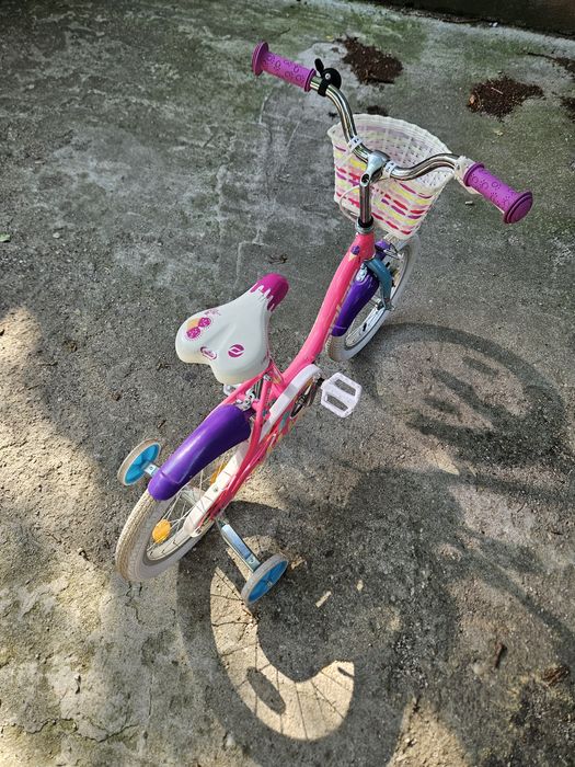 Bicicleta Copii Polar Icecream - 16 Inch, Roz-Mov