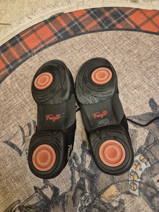 Pantofi dans Fuego Split Sole negri 42.5