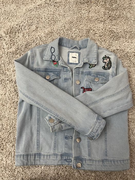 Джинсовая куртка на девочку