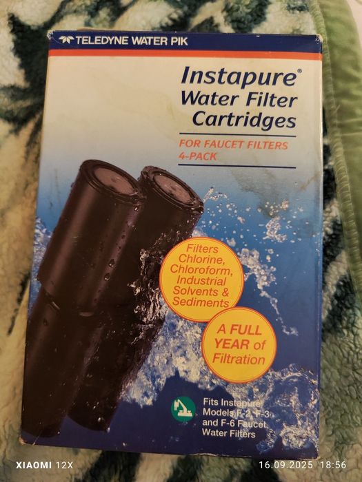 Продам водяной фильтр Instapure + картриджи к нему
