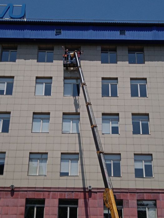 Мойка ветражных окон