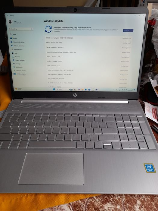 Лаптоп HP рам 4гб