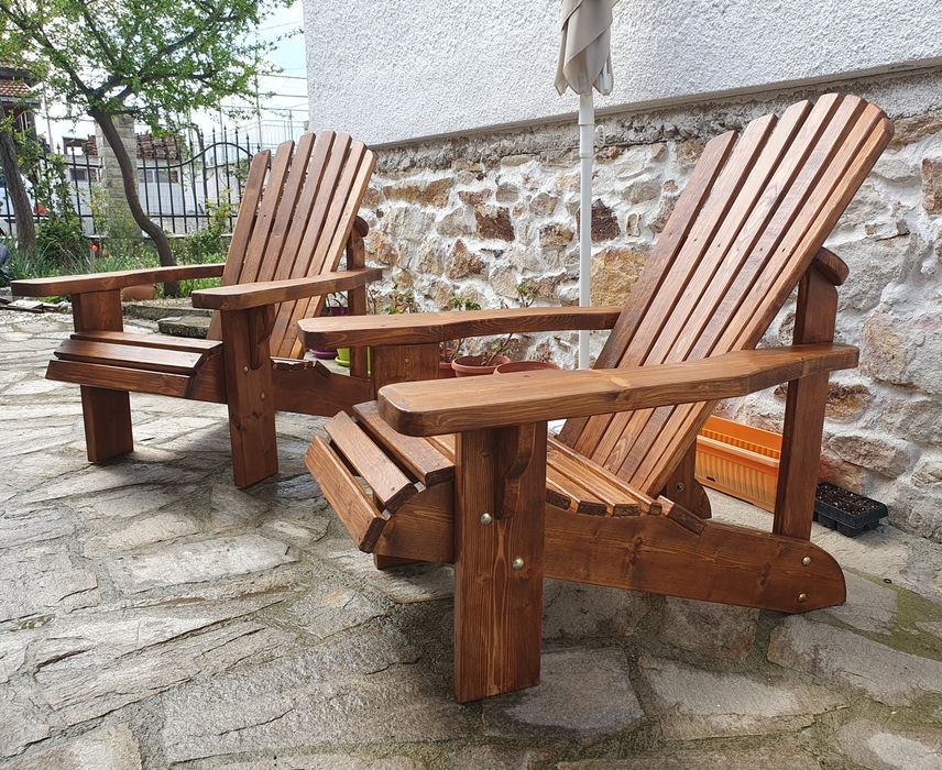 Градински стол масив