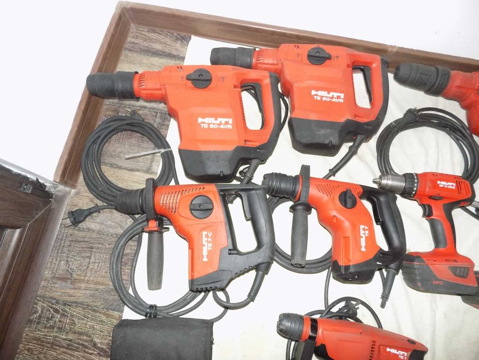 Scule Hilti functionale  TE 50/60 , Te 7/7C , Te 30 , Laser PM 2-LG