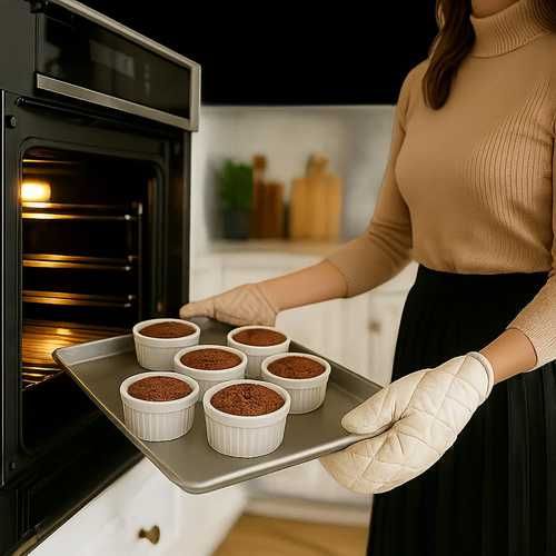 Керамични форми за суфле тип купи за крем карамел, Ruhhy