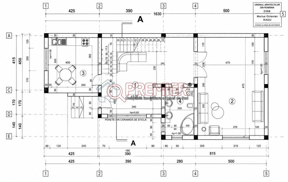 Teren 578 mp + Două imobile | Deschidere 20,3 ml | P+2E+M | Comision