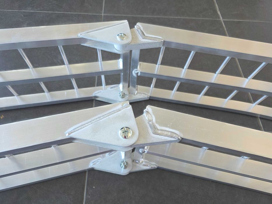 НОВИ Алуминиеви Рампи за АТВ 226х31 см