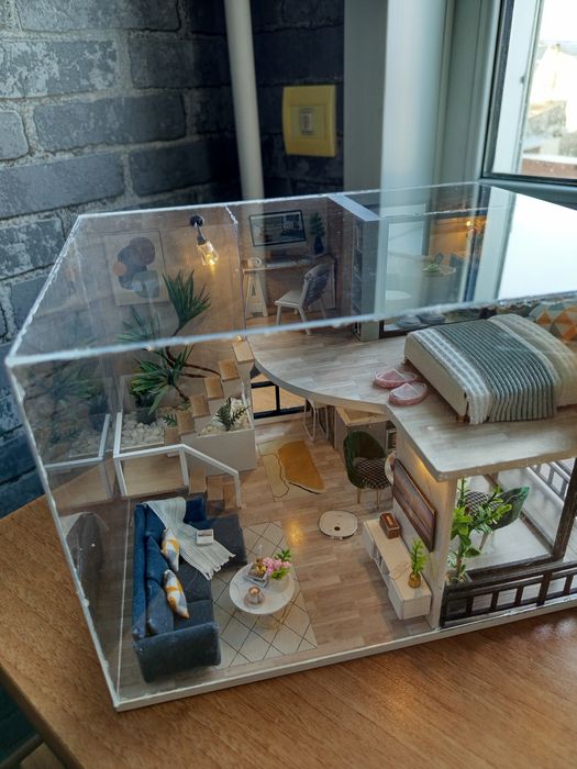 Румбокс Домик Интерьерный Ночник