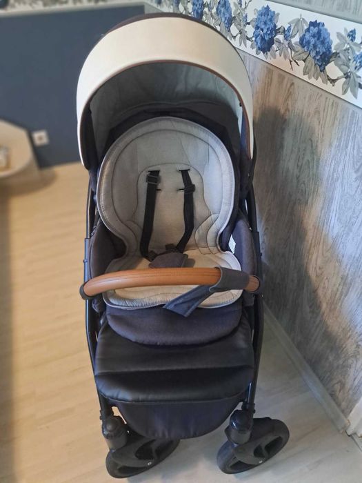 Продавам  бебешка количка-Buba forester 3в1 Графит-много добра!