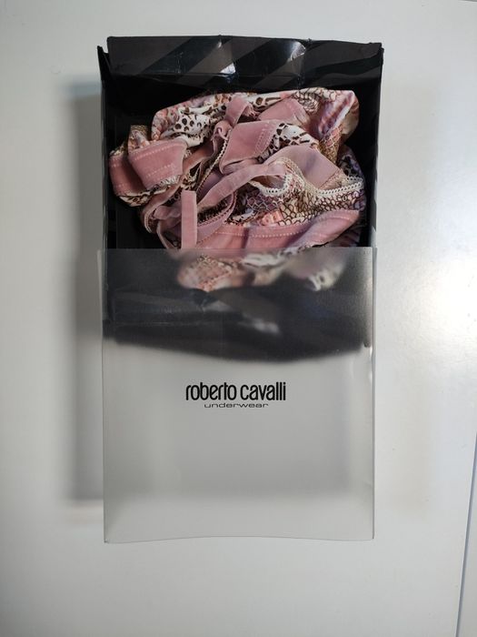 bluza bluziță Just Cavalli originala Italia roz Roberto  C. top