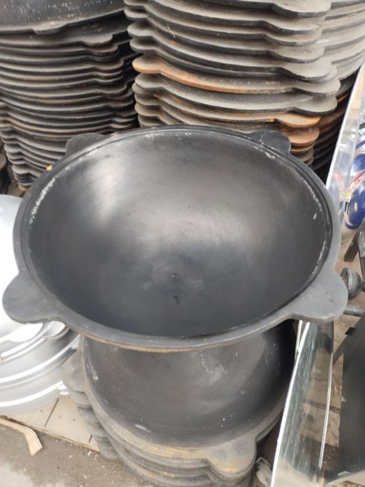 Чугунный Наманганский черный казаны