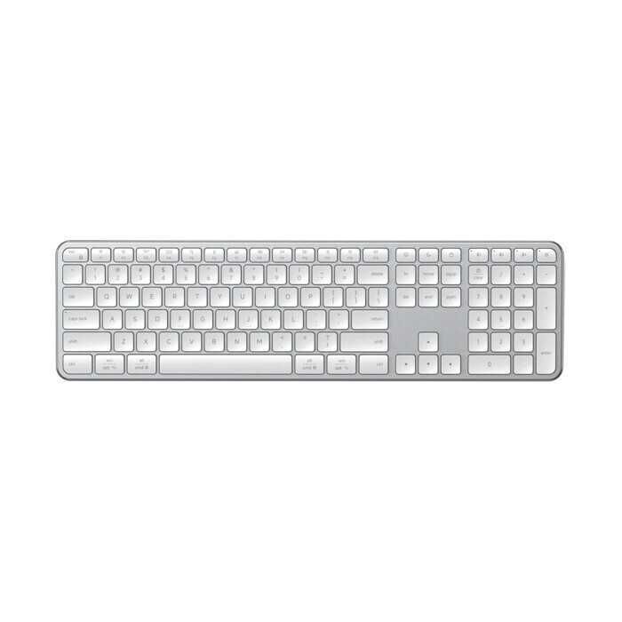 Tastatură Wireless Satechi Slim EX3, Alba