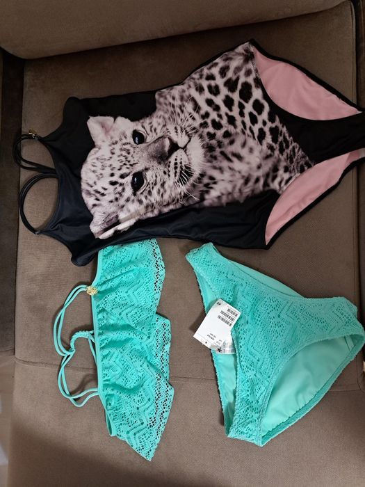 Costume baie fete H&M 12-14 ani
