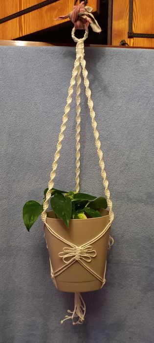 Подвес для кашпо макраме