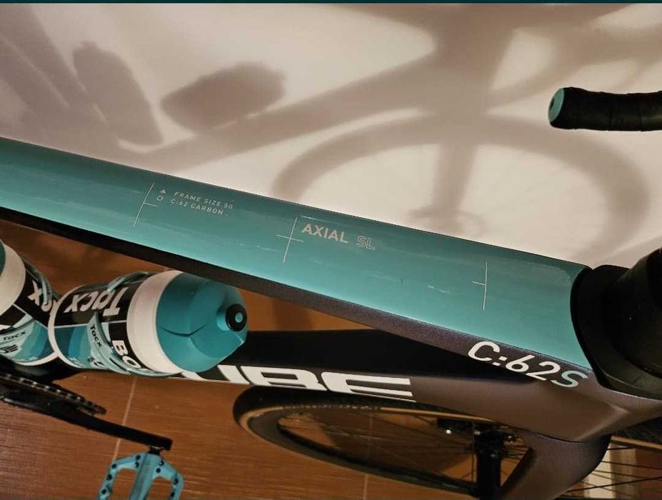 Bicicleta carbon Cube Axial WS C:62 SLX 2024 Sram Rival AXS electric