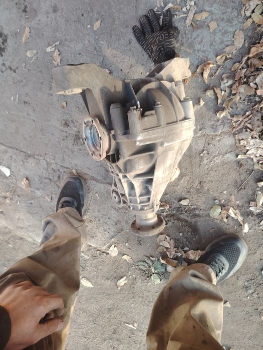 Задний редуктор на туарег