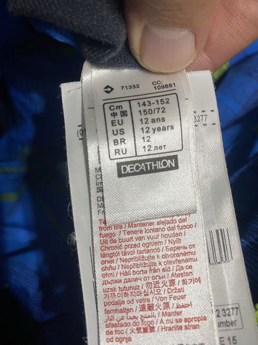 Geaca copii 152 12 ani wedze decathlon