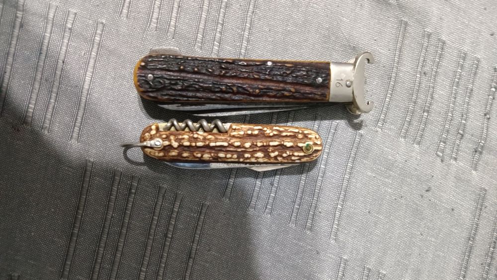 Стари Немски ловни Джобни ножове