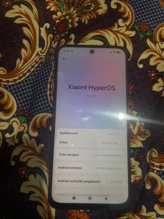 Redmi 15 sotiladi: 2 200 000 so’m