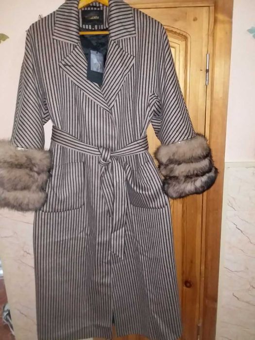 Пальто. Шерсть. Новое. XL