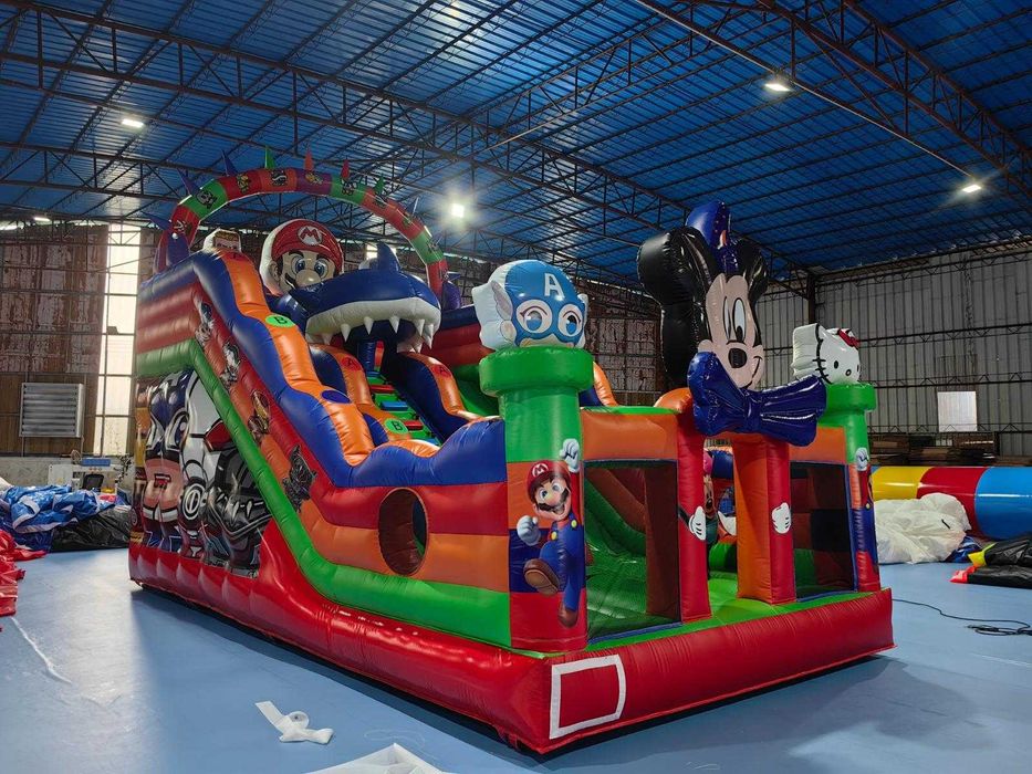 Închirieri, închiriez tobogan, topogan gonflabil pentru evenimente