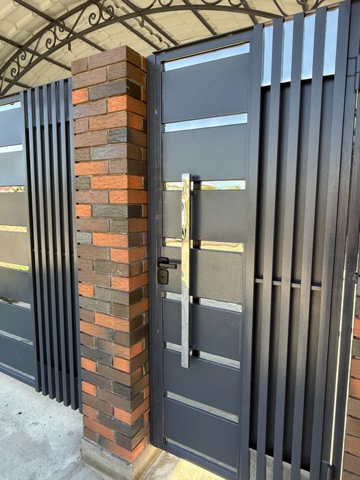 Ворота навес сварочный работы