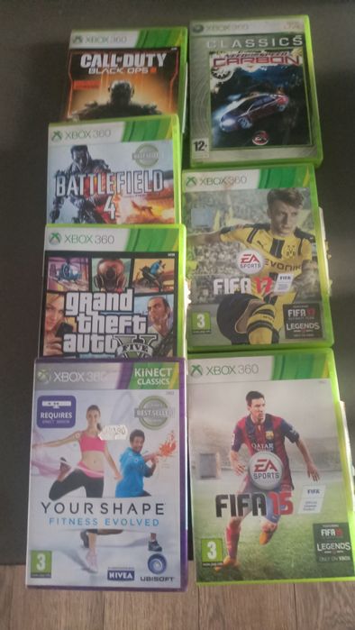 Vand xbox 360 , plus 7 jocuri