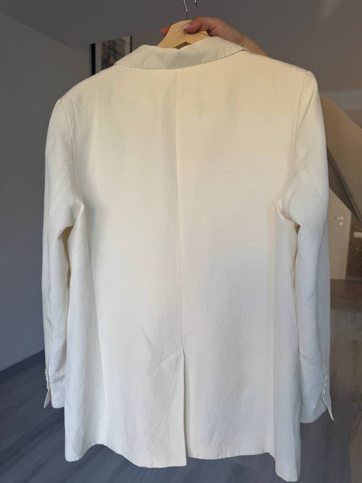 Sacou Premium L’ESKIZZO Lână + Mătase Croială Designer Minimal Luxury