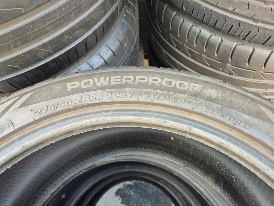 4 Anvelope de VARA - 245/45/20 - 275/40/20 - NOKIAN Powerproof - CA UNELE NOI - DOT 4623 !