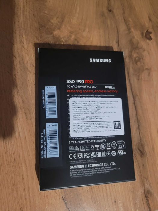 SSD Samsung 990 PRO 2 TB NVME (НОВЫЙ)