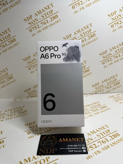 NDP Amanet Braila Oppo A6 Pro Nou, Neactivat (58559)